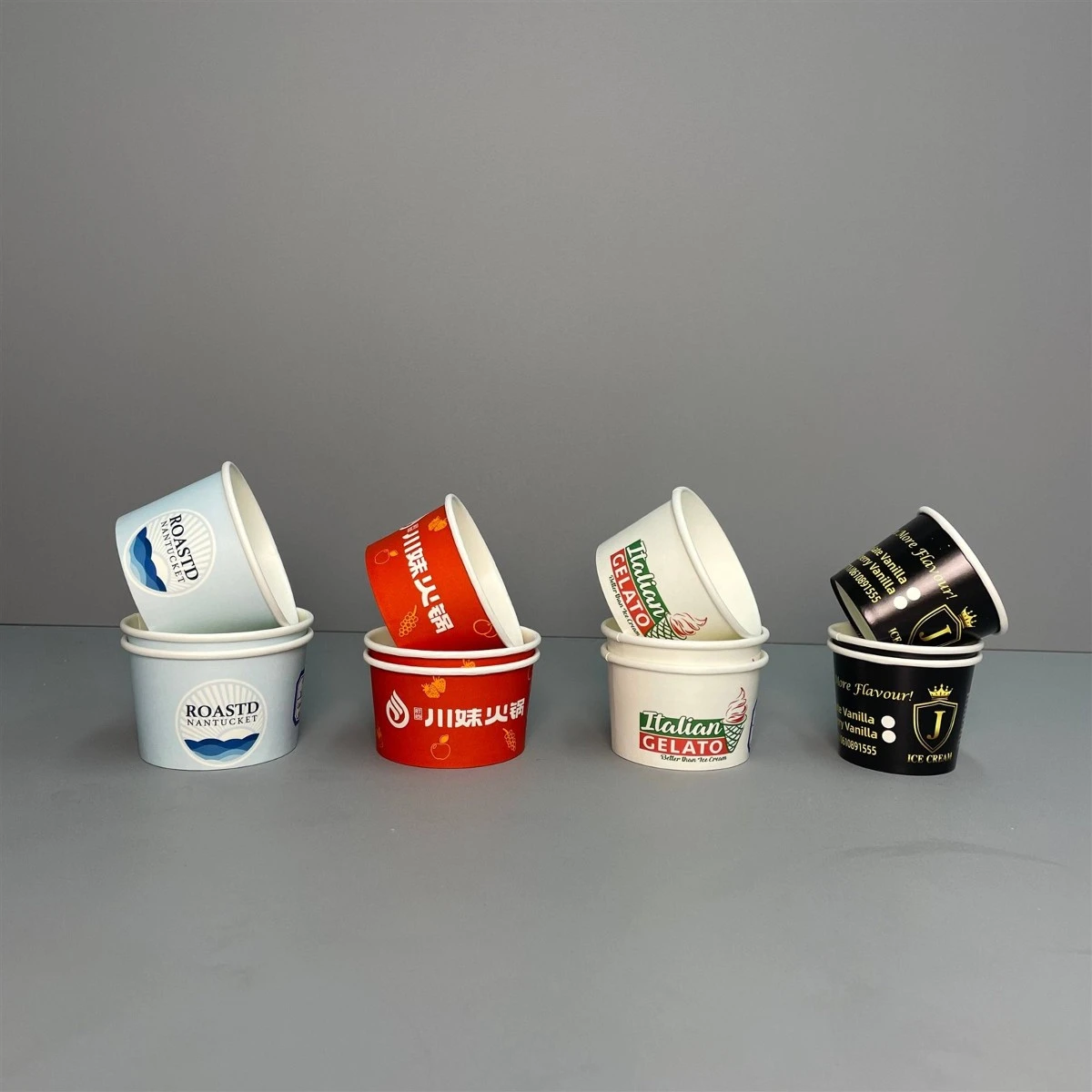Ice cream paper container 4 Ice cream paper container 4