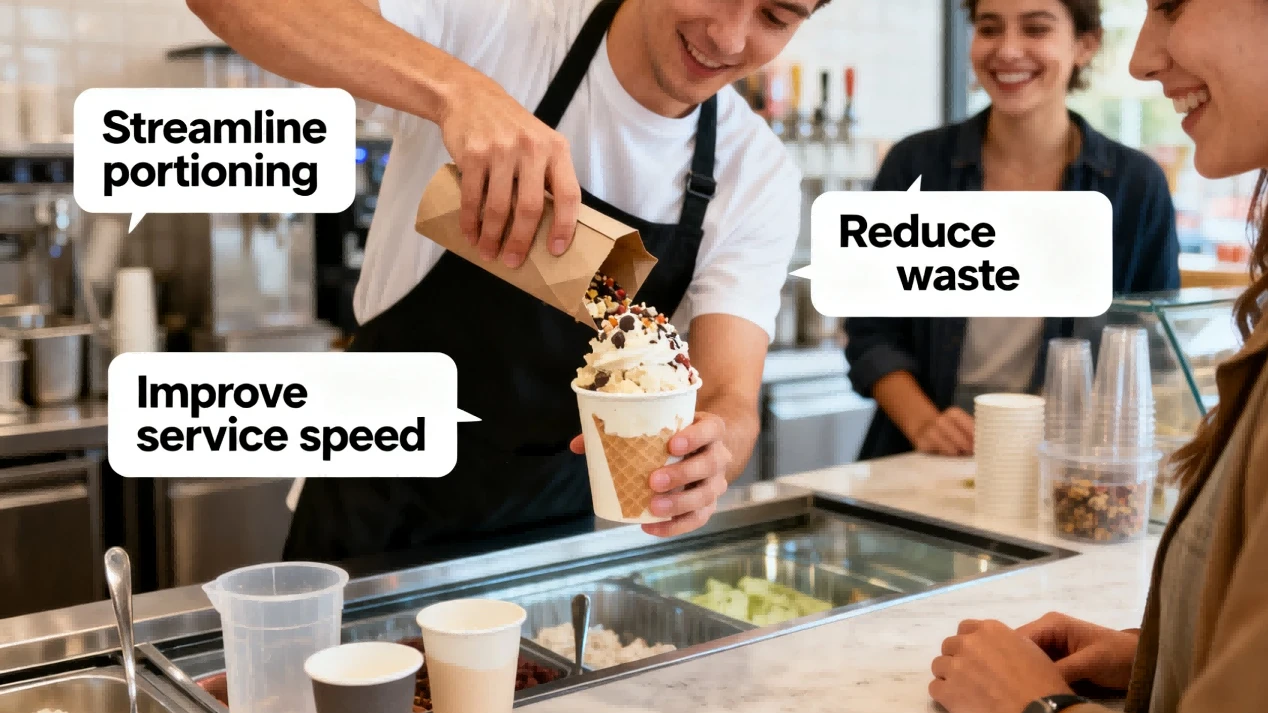 Paper Ice Cream Cups 4 Paper Ice Cream Cups 4