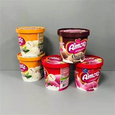 26oz Markalı Kağıt Dondurma Bardakları
